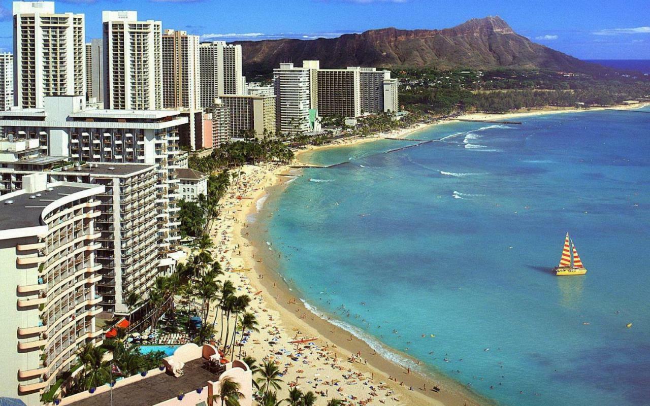 شقة هونولولو  في Studio At Ala Moana With Ocean Views المظهر الخارجي الصورة