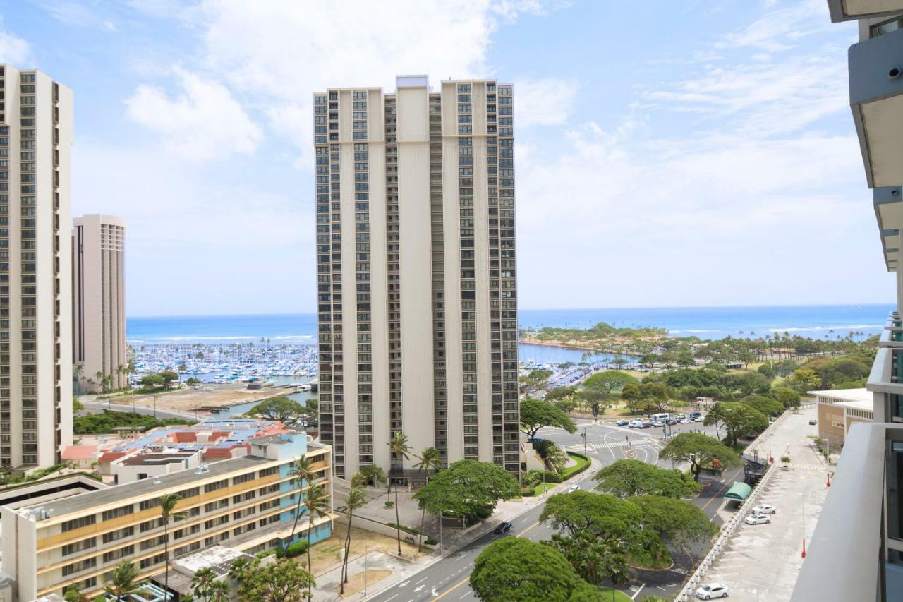 شقة هونولولو  في Studio At Ala Moana With Ocean Views المظهر الخارجي الصورة
